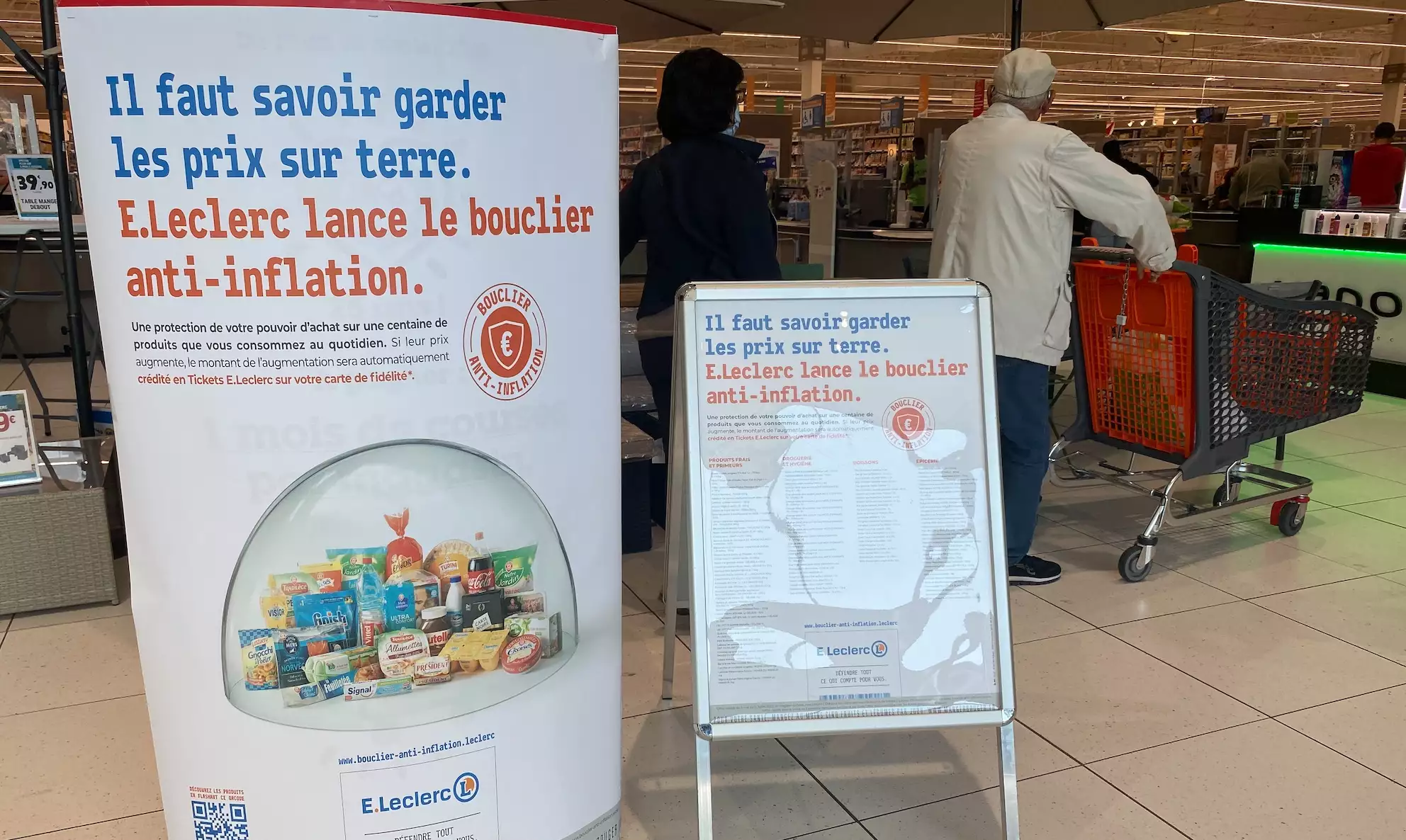 Panier anti-inflation ou anti-revalorisation des prix agricoles ? (Crédit photo : R. Lecocq)