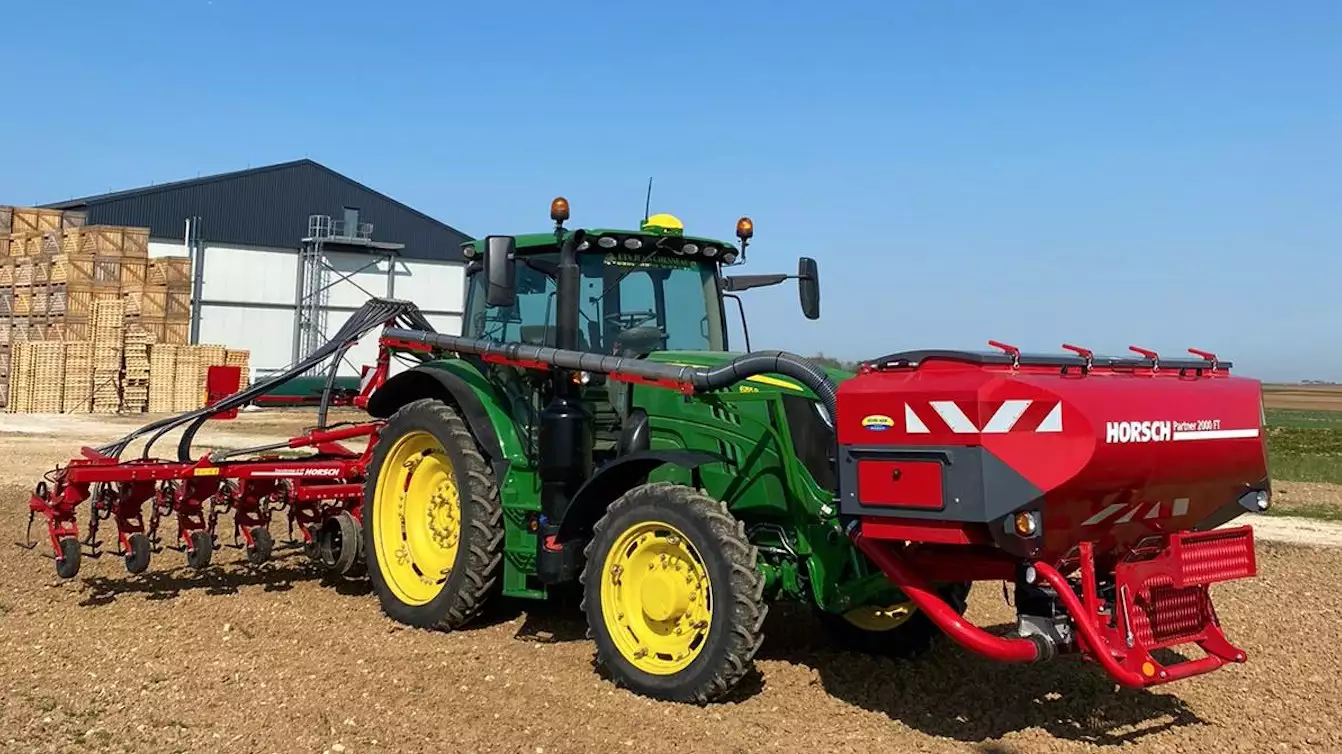 La Transformer VF avec tr&eacute;mie frontale et t&ecirc;te de r&eacute;partition