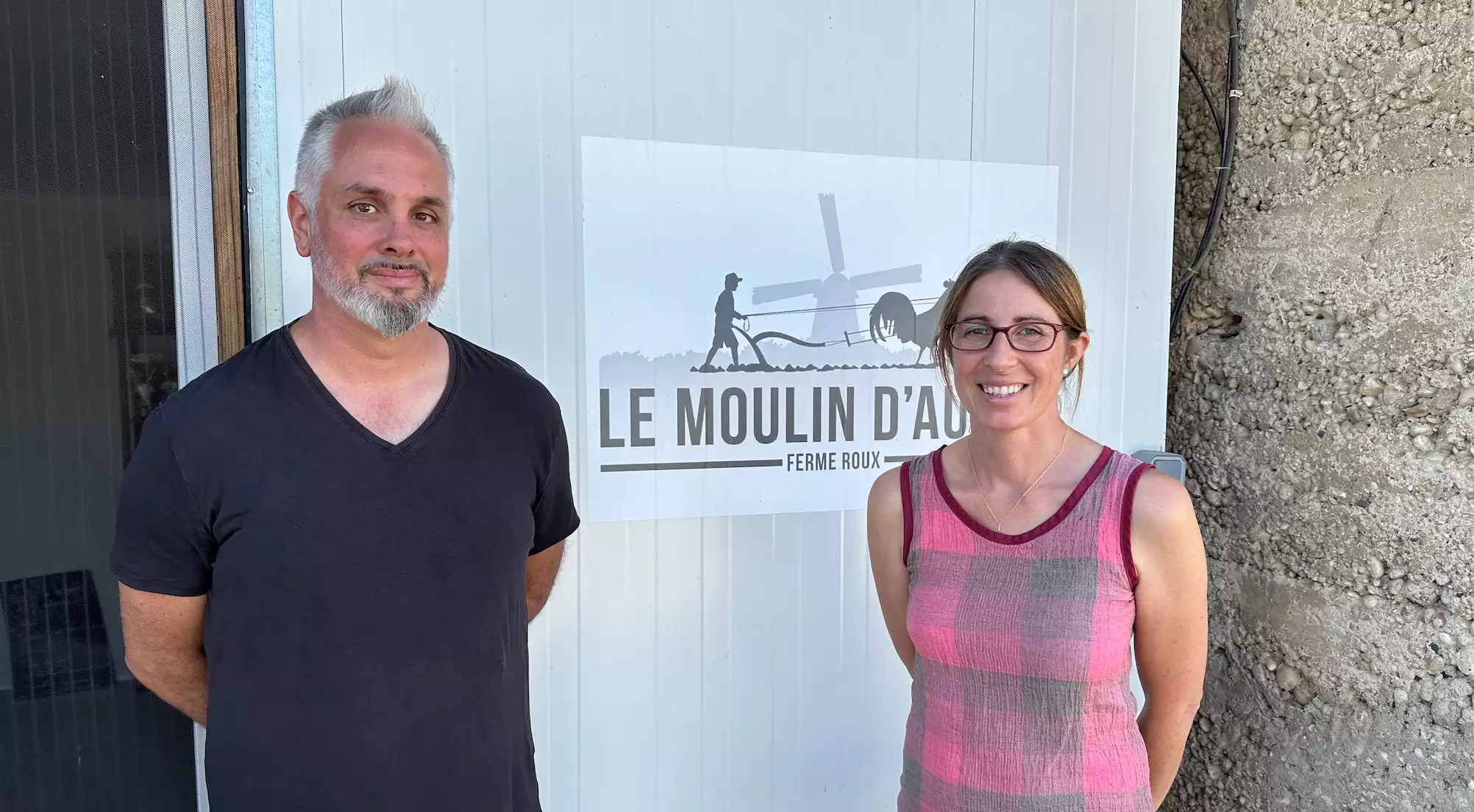 Manuel Faure, ex-psychologue du travail et Aurélie Roux, ex-éducatrice spécialisée (Crédit photo : R. Lecocq)