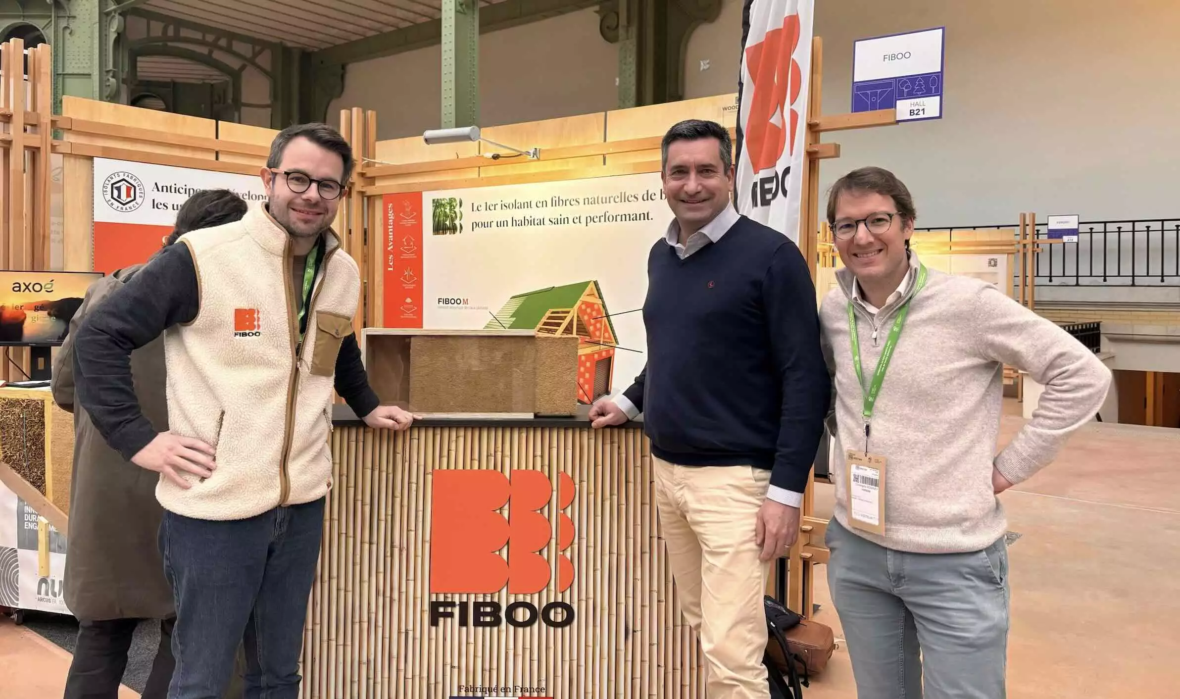De g. à d. : Pierre Vion, co-fondateur et PDG de Fiboo, Antoine Dalle, fondateur et président de Dalle Consulting, partenaire d'Horizom, et Christophe Downey, président et co-fondateur d’Horizom