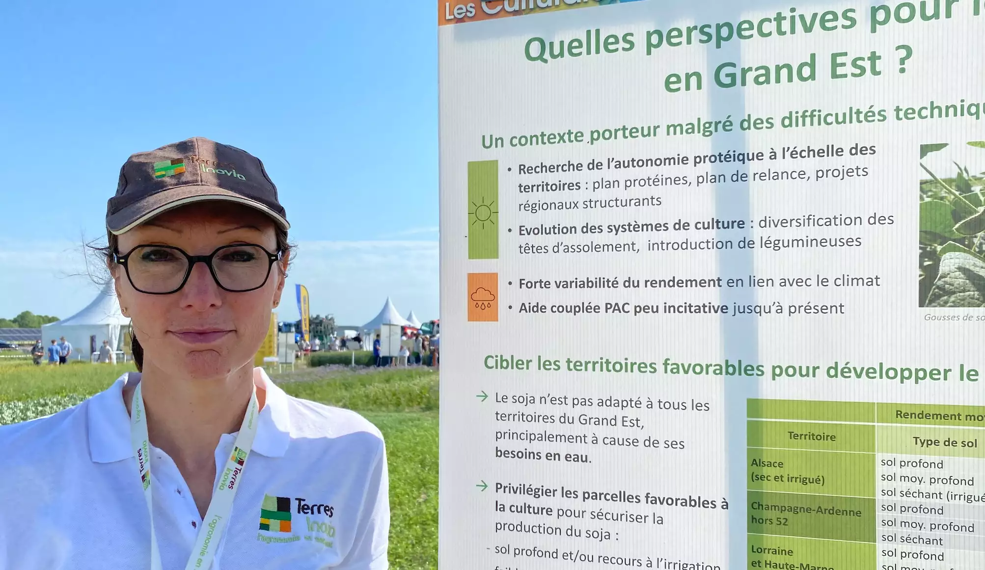Aurore Baillet, ingénieure développement à Terres Inovia : « L’idée de la coopération, c’est d’offrir des solutions agronomiques aux céréaliers par l’introduction de nouvelles cultures tout en leur garantissant un débouché auprès des éleveurs »