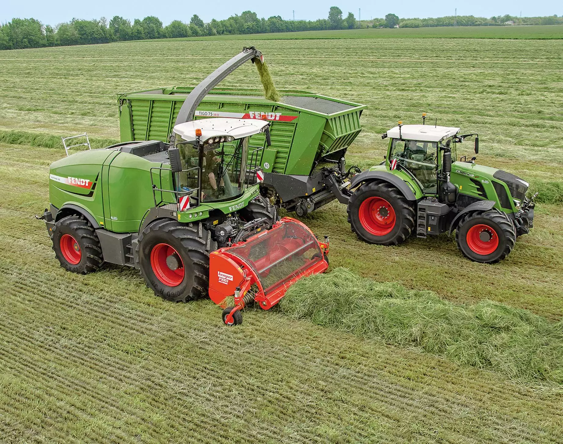 Fendt, un constructeur très apprécié des distributeurs, en France et en Europe (Crédit photo : Fendt)