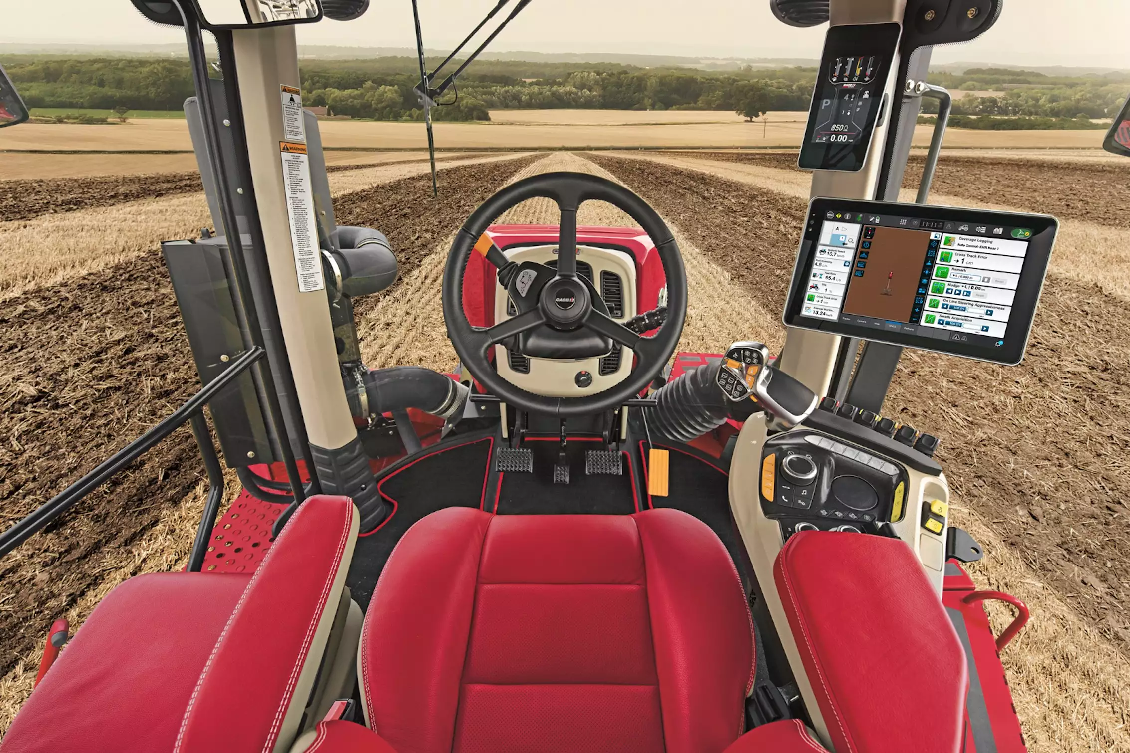 La nouvelle cabine des Quadtrac et Steiger Case IH (Cr&eacute;dit photo Case IH)