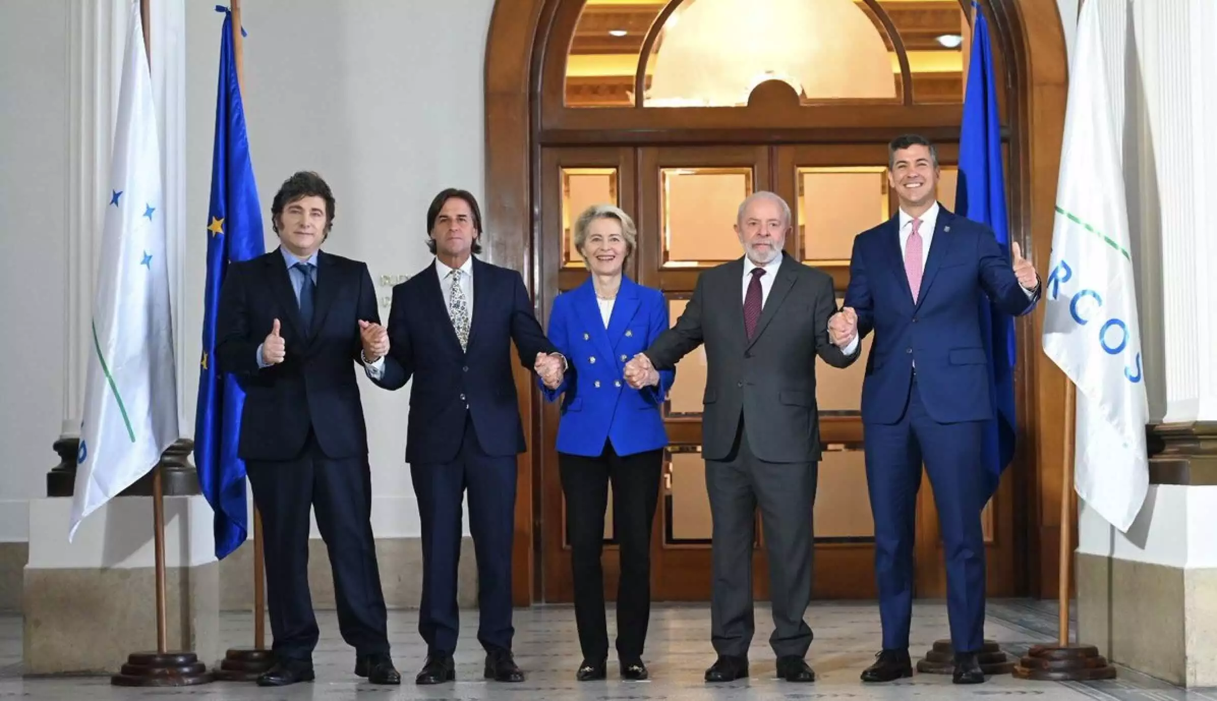 Le 6 décembre à Montevideo (Uruguay), les pays du Mercosur et l’UE finalisent un accord de libre-échange initié en 1999 © X