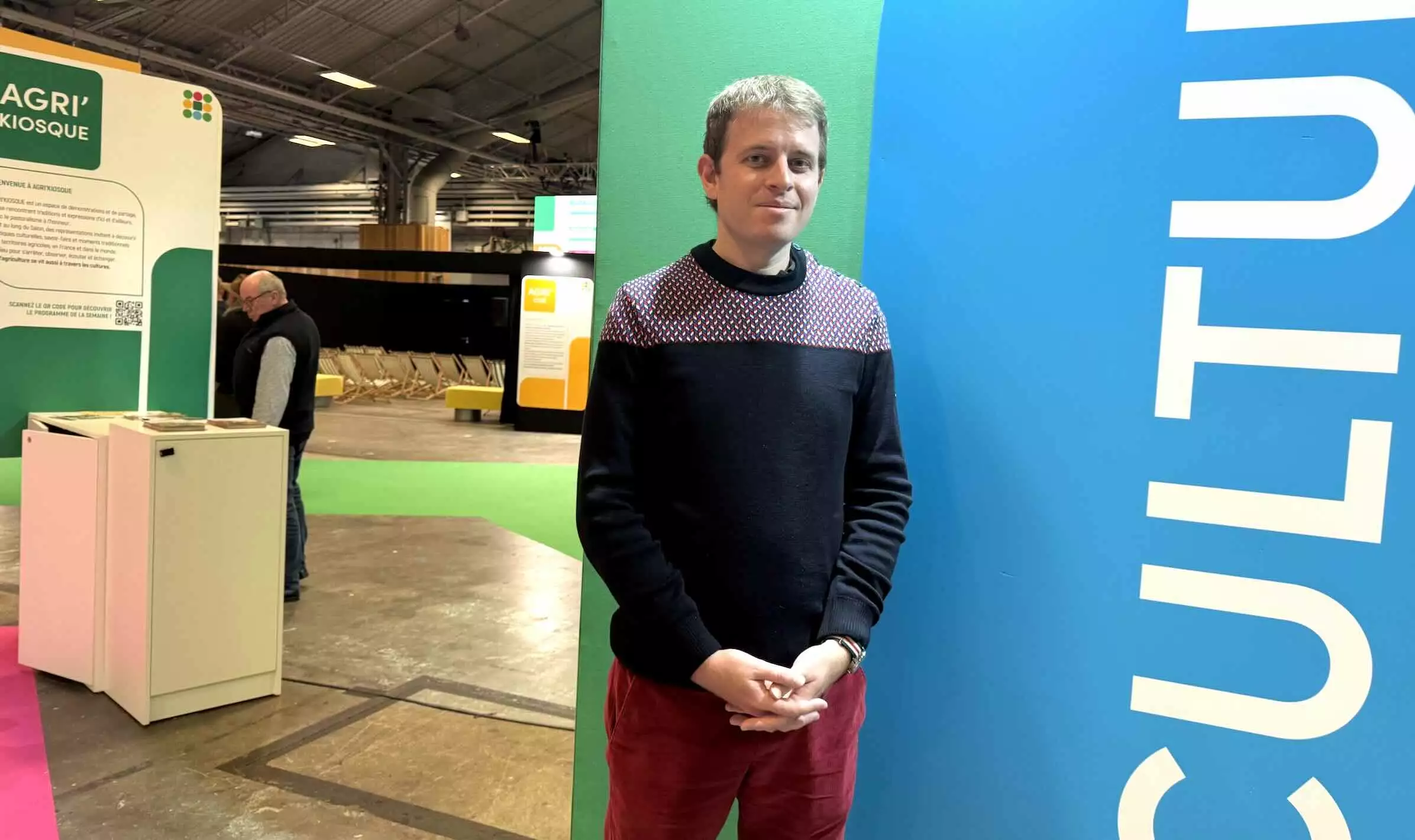 Valentin Tournet violiste, directeur artistique : « Ce projet, c’est la rencontre de deux publics, notre public qui va découvrir le pastoralisme et le public du milieu agricole qui ne connait pas forcément notre répertoire »