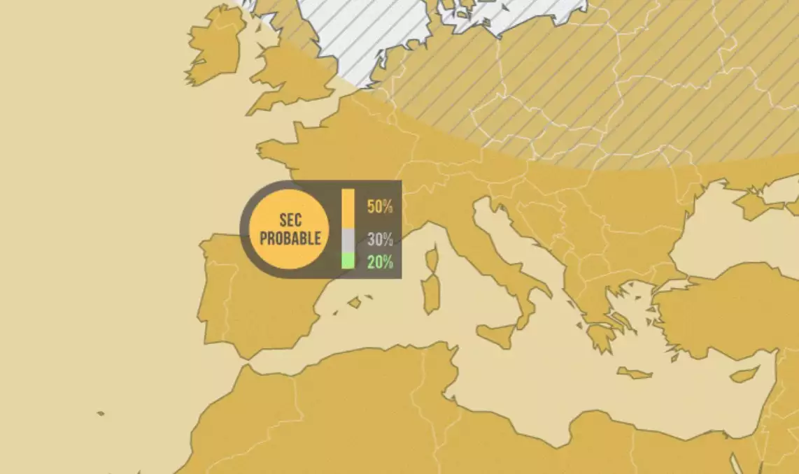 La probabilit&eacute; d&rsquo;un sc&eacute;nario plus sec que la normale est majoritaire (Cr&eacute;dit : M&eacute;t&eacute;o-France)