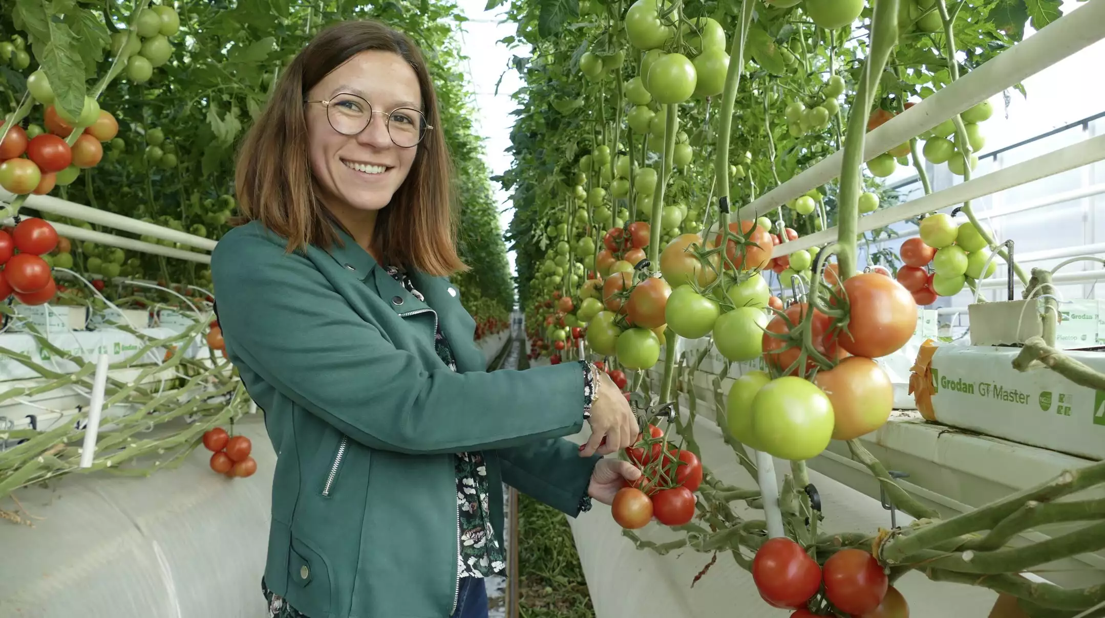 Emilie Cheminant, exploitante agricole et responsable de la commission sociale de la Fédération des maraîchers nantais : « Nous connaissons et pratiquons tous les gestes que font nos salariés » © Catherine Perrot