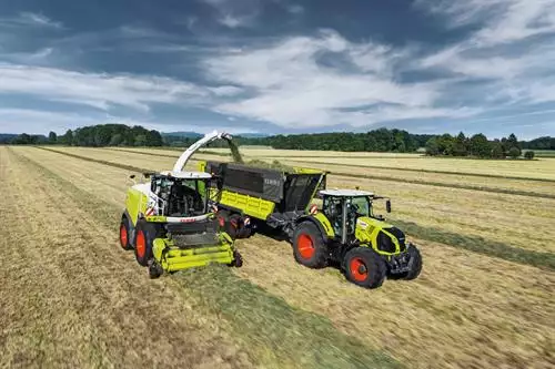 Pick-up Profi Contour 300 / 380 Variable (Crédit photo : Claas)