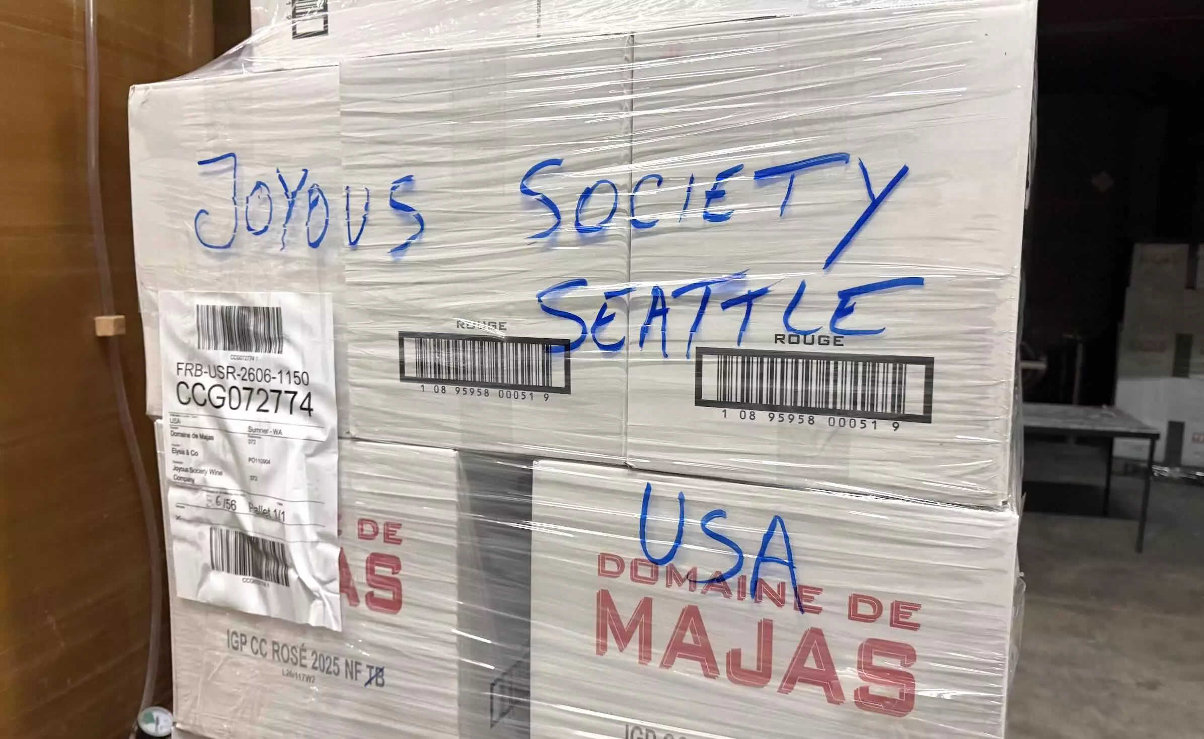 En dépit des surtaxes Trump, les consommateurs américains sont restés fidèles au Domaine de Majas © RL