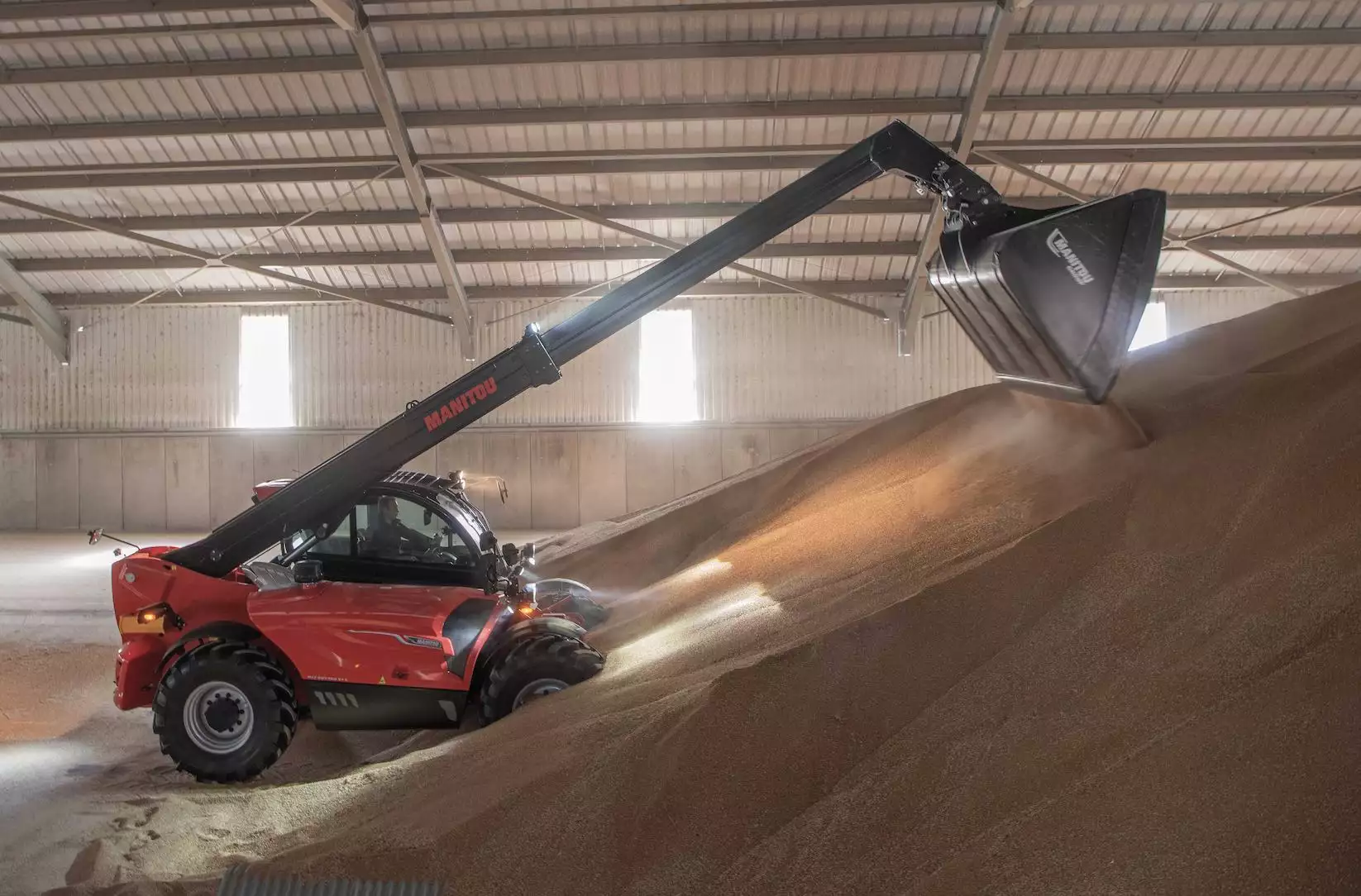 Manitou conserve sa première place sur le marché des télescopiques (Crédit photo : Manitou)