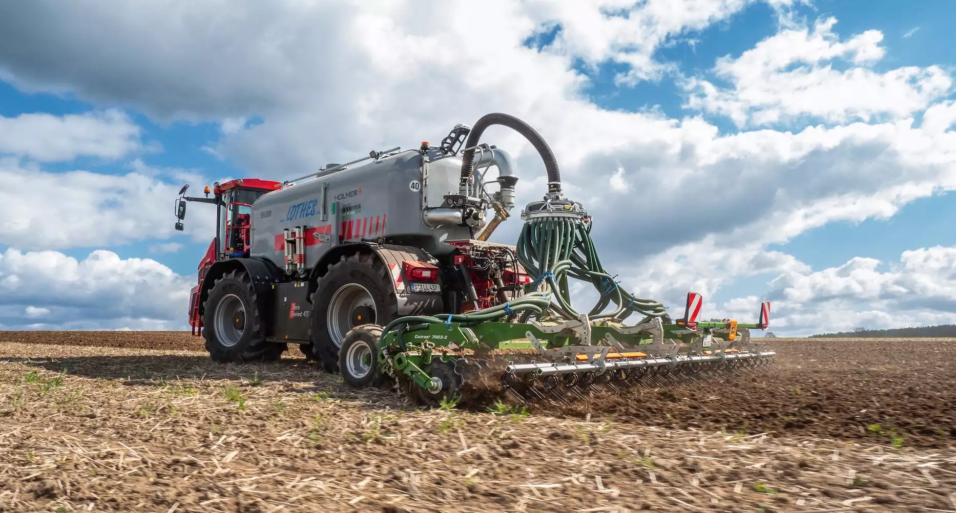 Le constructeur propose une version Pro conçue pour l’enfouissement d’effluents d’élevage et pour les amendements organiques liquides