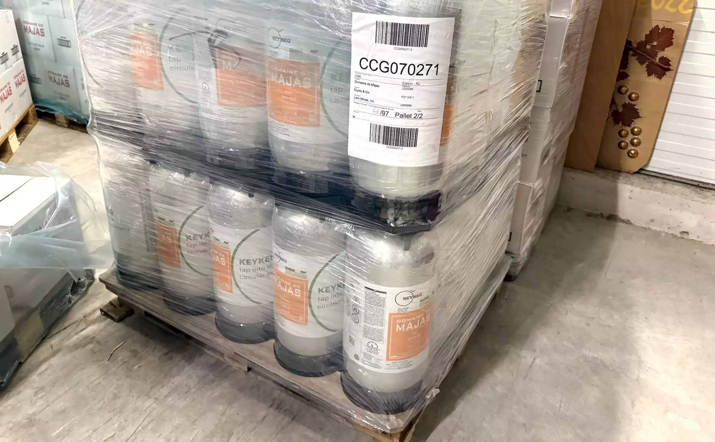 Le système de conditionnement KeyKeg, une sorte de tireuse à vin de 20 litres sous vide © RL