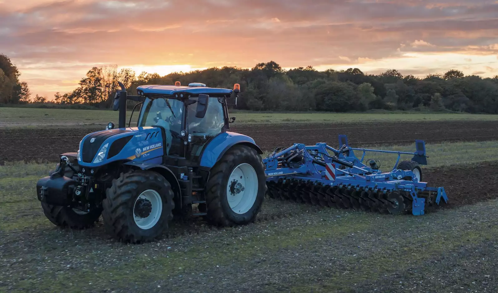 Déchaumeur à disques indépendants (Crédit photo New Holland)