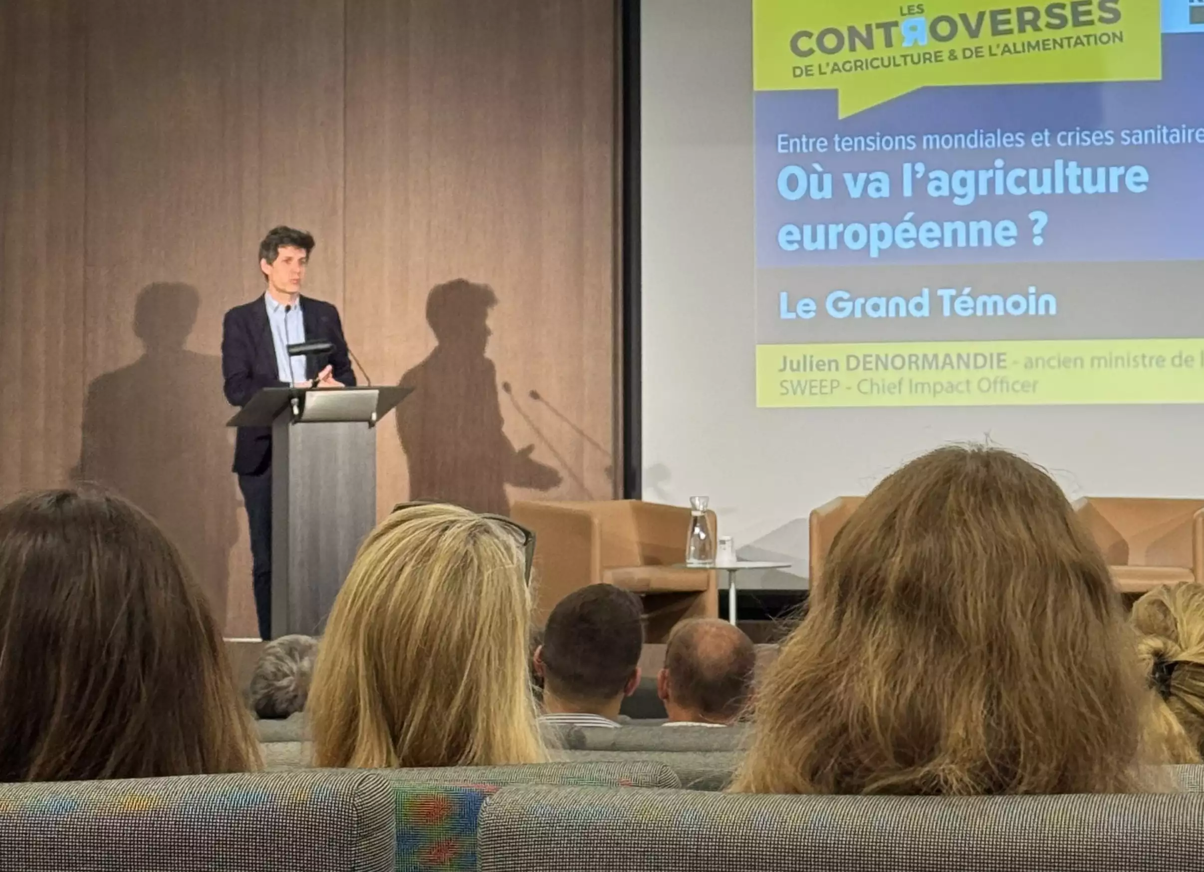 Julien Denormandie, lors de la conférence