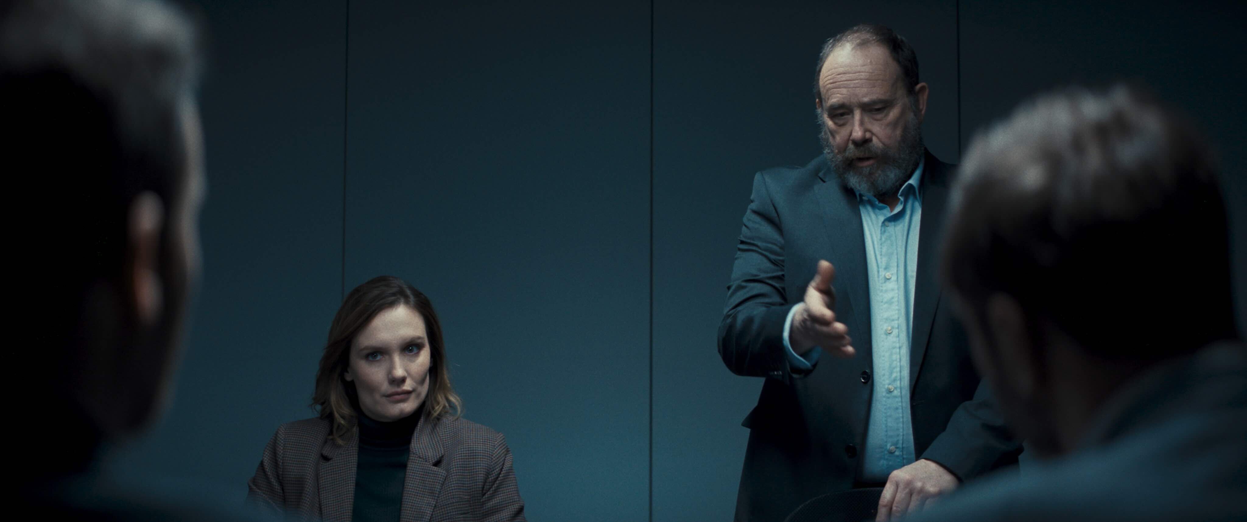Ana Girardot la candide et Olivier Gourmet le prédateur dans « La guerre des prix », d’Anthony Deschaux © Diaphana