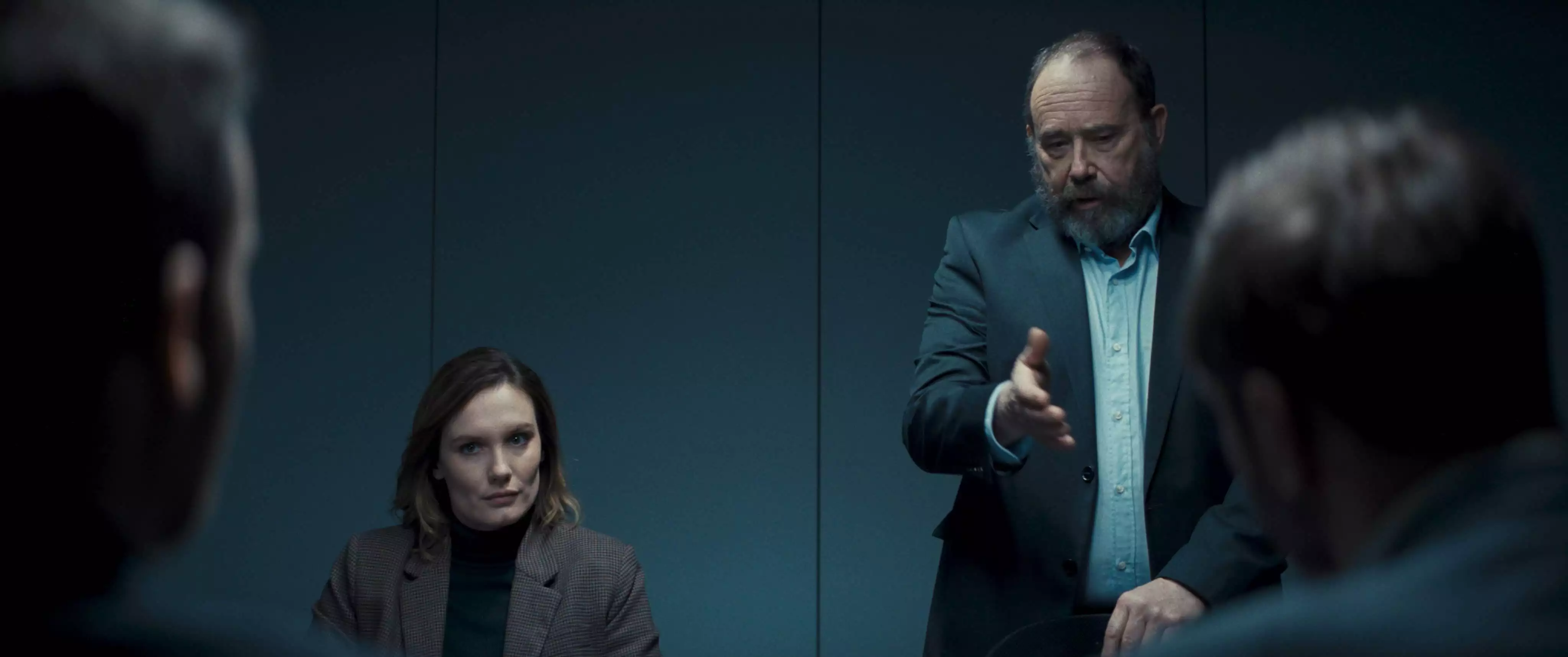 Ana Girardot la candide et Olivier Gourmet le prédateur dans « La guerre des prix », d’Anthony Deschaux © Diaphana