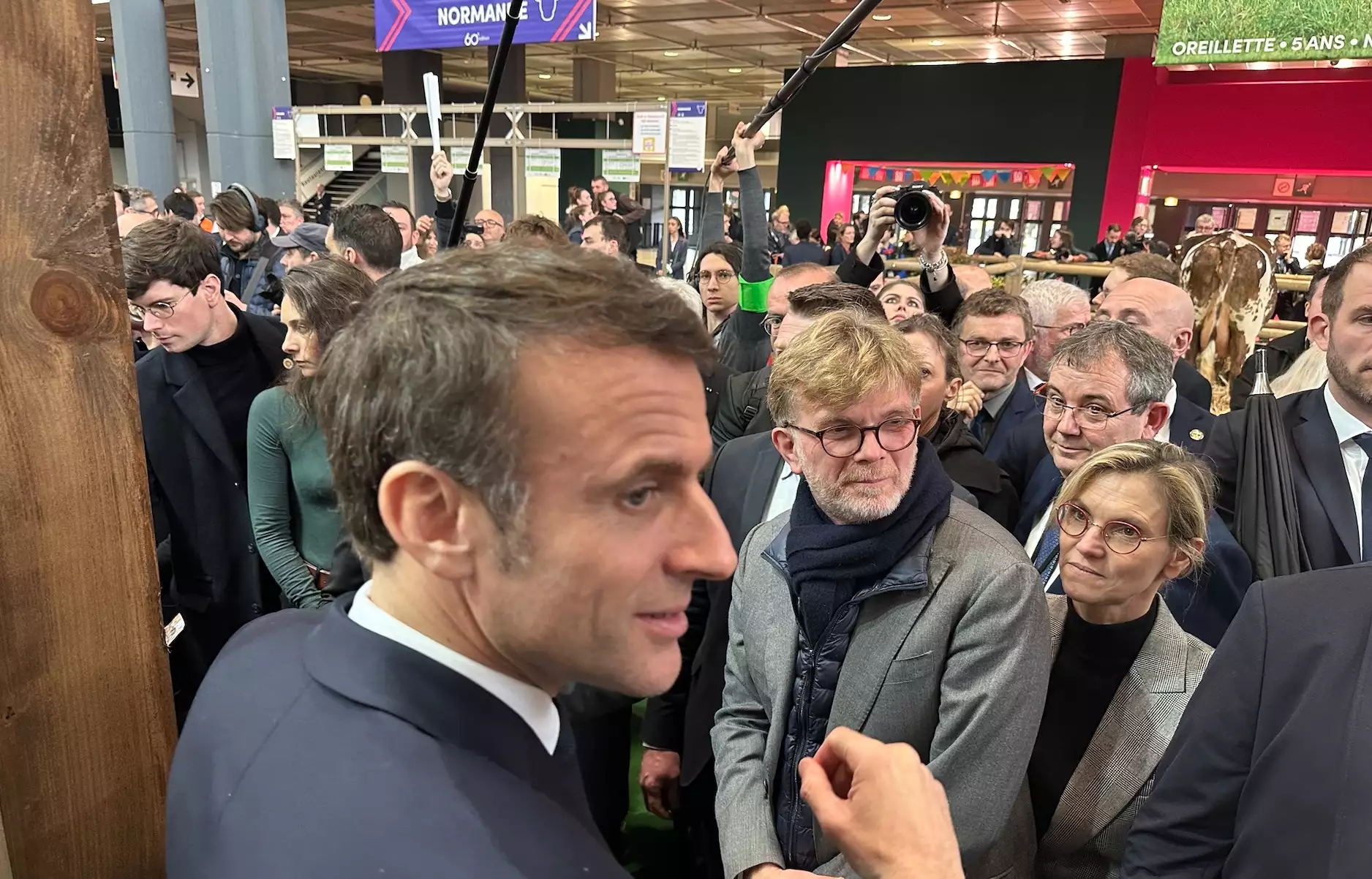 Au Salon de l’agriculture le 24 février 2024