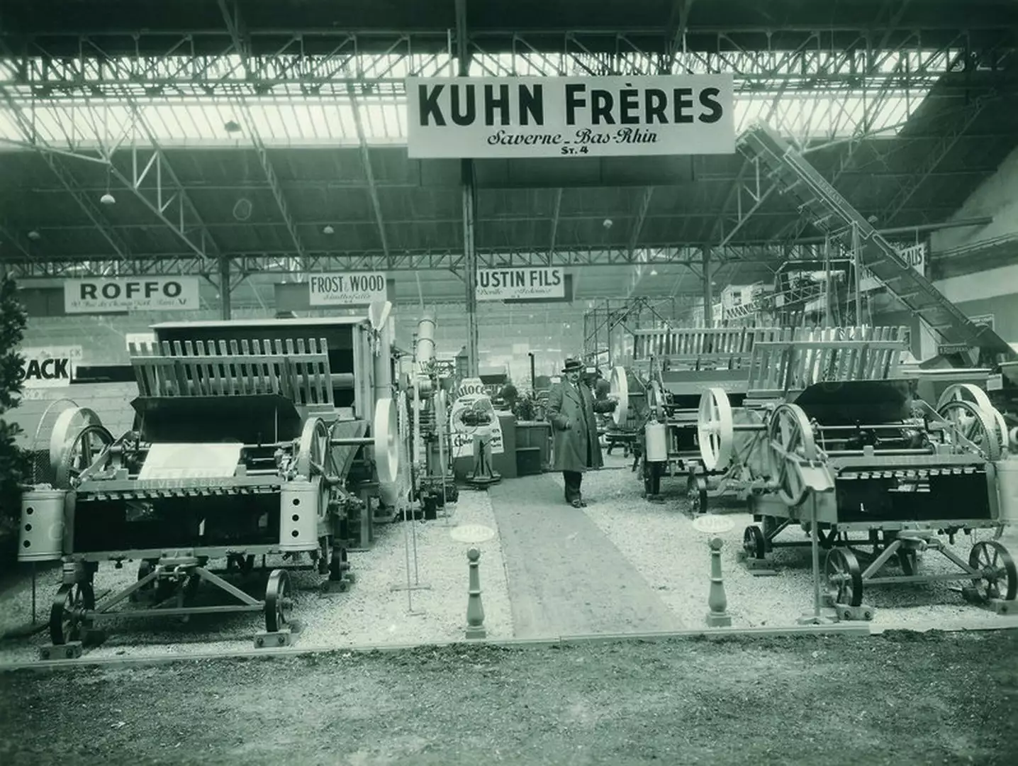 Le stand de Kuhn en 1935 (Crédit photo : Kuhn)