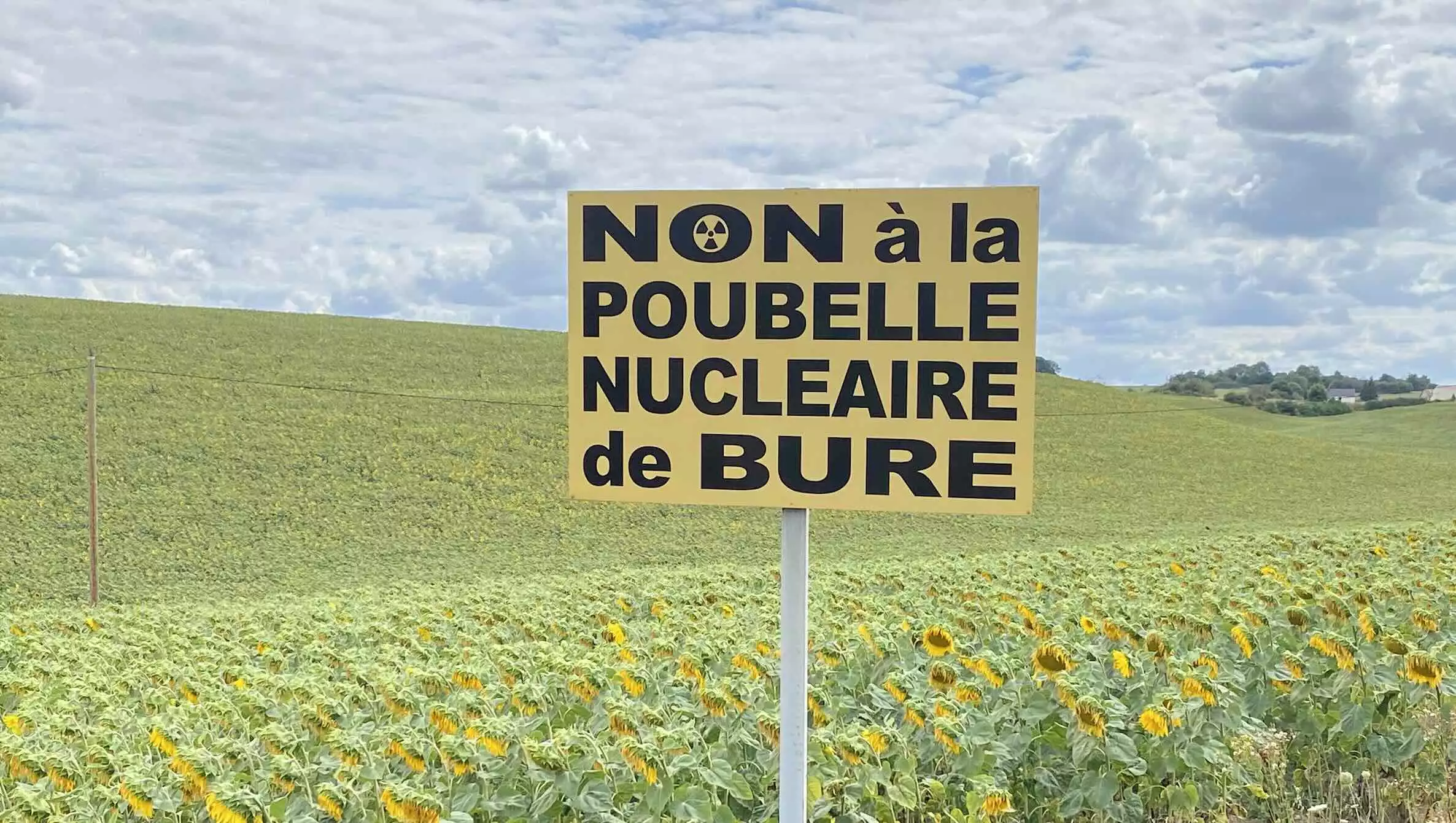 A Bure, à quelques encablures de Vouthon-Bas, la terre meusienne (et haut-marnaise) va ensevelir nos futurs déchets radioactifs © R. Lecocq