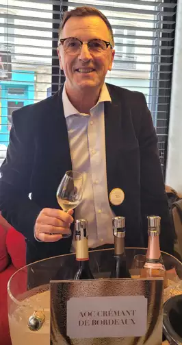 Dominique Furlan, président de la Fédération nationale des producteurs et élaborateurs de crémant (FNPEC)