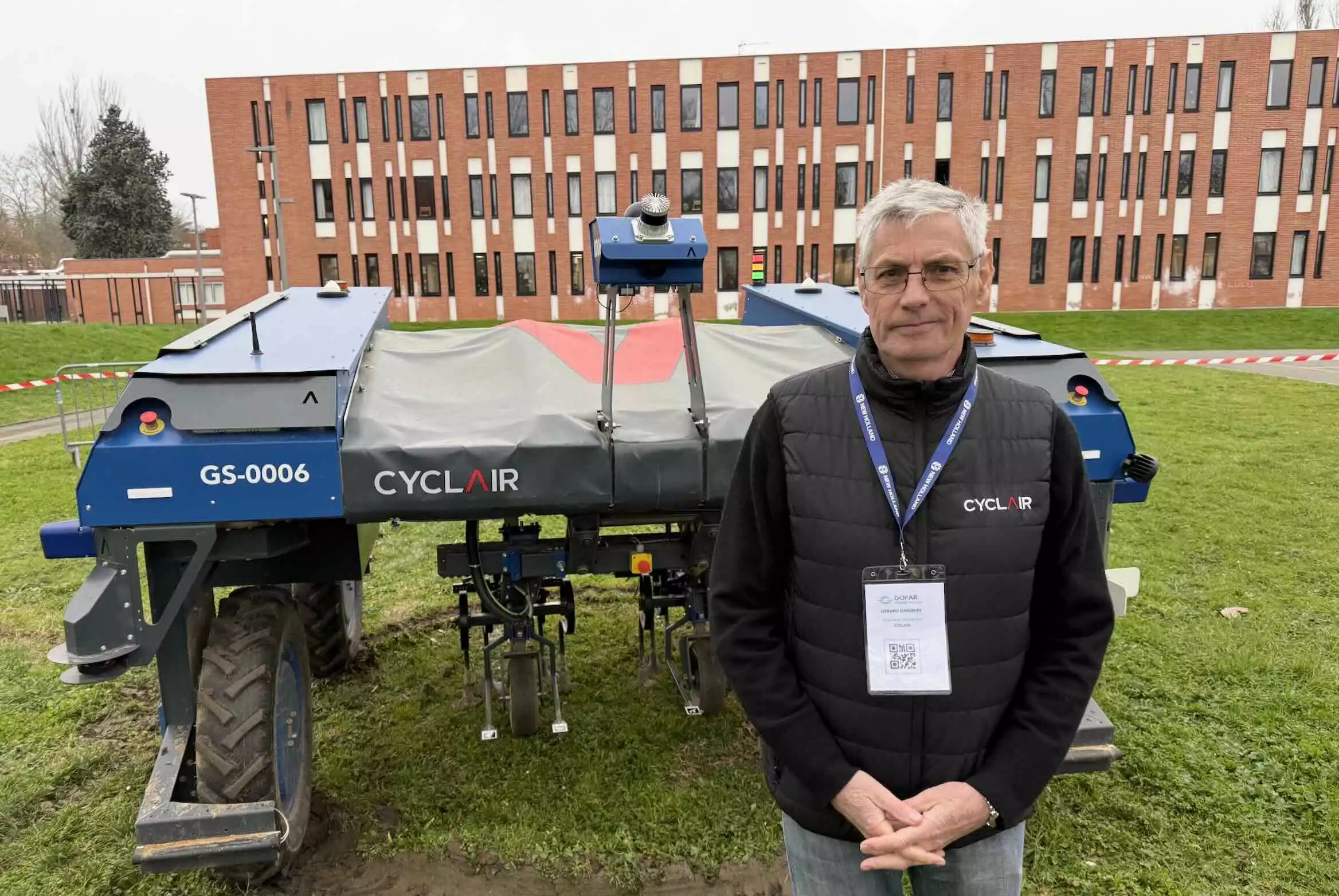 Gérard Danibert, directeur commercial de Cyclair © R. Lecocq