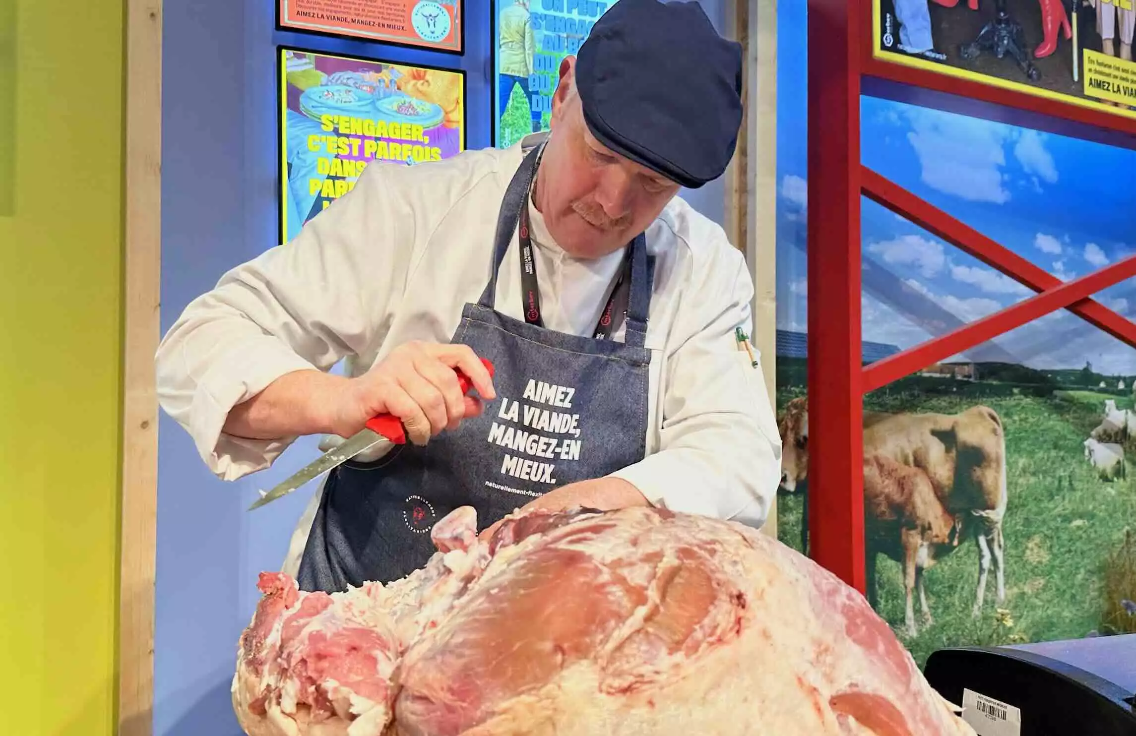 Les produits à base de protéines végétales peuvent emprunter les dénominations « filet », « steak », « saucisse » ou encore « jambon » (Crédit photo : R. Lecocq)