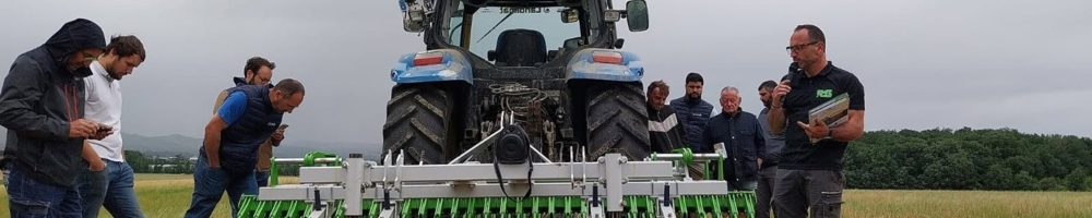 Démonstration au champ : observation du travail des outils