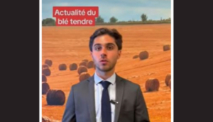 Maxence Devillers, consultant chez Argus Media France (Crédit photo : Louise Delaroa)